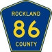 Rockland County Route 86 NY.svg