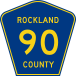 Rockland County Route 90 NY.svg