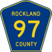Rockland County Route 97 NY.svg