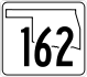 State Highway 162 marker