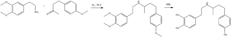 Dobutamine synthesis.png