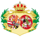 Coat of Arms of Maria Amalia of Saxony, Queen Consort of Spain.svg