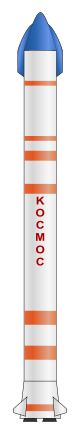 Drawing of the Kosmos-3M