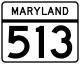 MD Route 513.svg