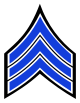 NYPD Sergeant's sleeve insignia