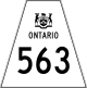 Ontario Highway 563.svg