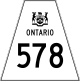Ontario Highway 578.svg