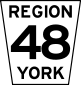 York Regional Road 48 shield