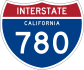 Interstate 780 marker