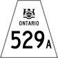 Highway 529A shield