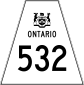 Highway 532 shield