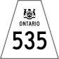 Highway 535 shield