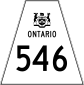Highway 546 shield