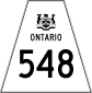 Highway 548 shield