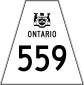 Highway 559 shield