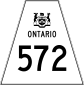 Highway 572 shield