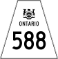 Highway 588 shield