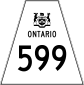 Highway 599 shield