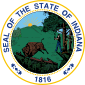 State seal of Indiana