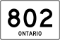 Highway 802 shield