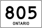 Highway 805 shield