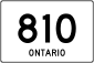 Highway 810 shield