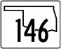 State Highway 146 marker