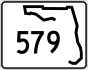 Florida State Road 579 marker
