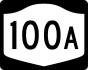 NYS Route 100A marker