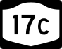 NYS Route 17C marker