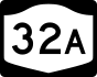 NYS Route 32A marker