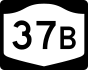 NYS Route 37B marker