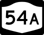 NYS Route 54A marker