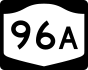 NYS Route 96A marker