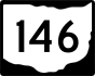 State Route 146 marker