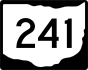 State Route 241 marker