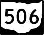 State Route 506 marker
