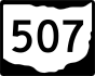 State Route 507 marker