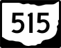 State Route 515 marker
