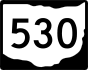 State Route 530 marker