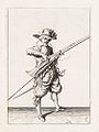 Aanwijzing 14 voor het hanteren van het musket - V lont afneemt (Jacob de Gheyn, 1607).jpg