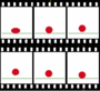 The bouncing ball animation (below) consists of these six frames.