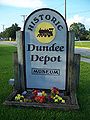 Dundee ACL RR Depot sign01.jpg