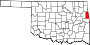 Adair County map