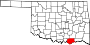 Bryan County map