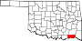 Choctaw County map