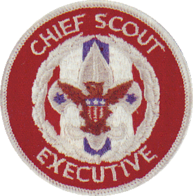 BSA Boy Scout 2001 National Jamboree Chief Scout Executive Patch Roy Williams 