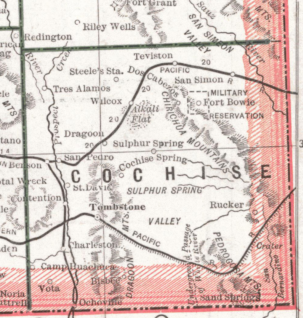 Cochise County 1884 