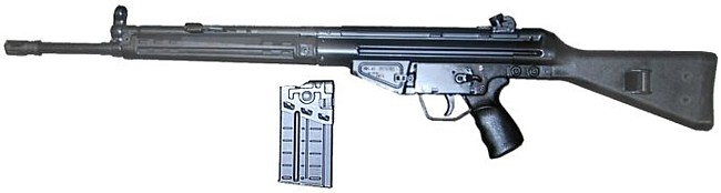Kurzbeschreibung automatisches Gewehr G3 von Heckler & Koch Original 
