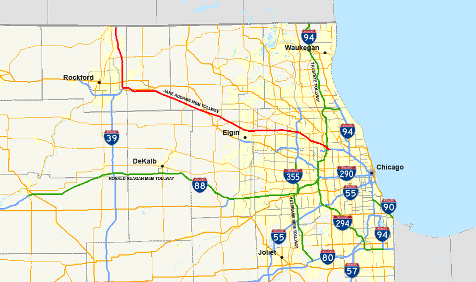 Jane Addams Memorial Tollway